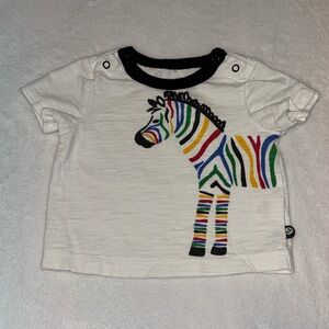 offspring 100% cotton zebra t shirt 🦓